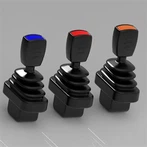 Einachsiger Hall-Effekt-Joystick mit Fingerspitze